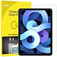 JETech Protector de Pantalla Compatible con iPad Air 4 (10-9-Pulgadas- 2020 Modelo- 4.ª Generación)- Vidrio Templado